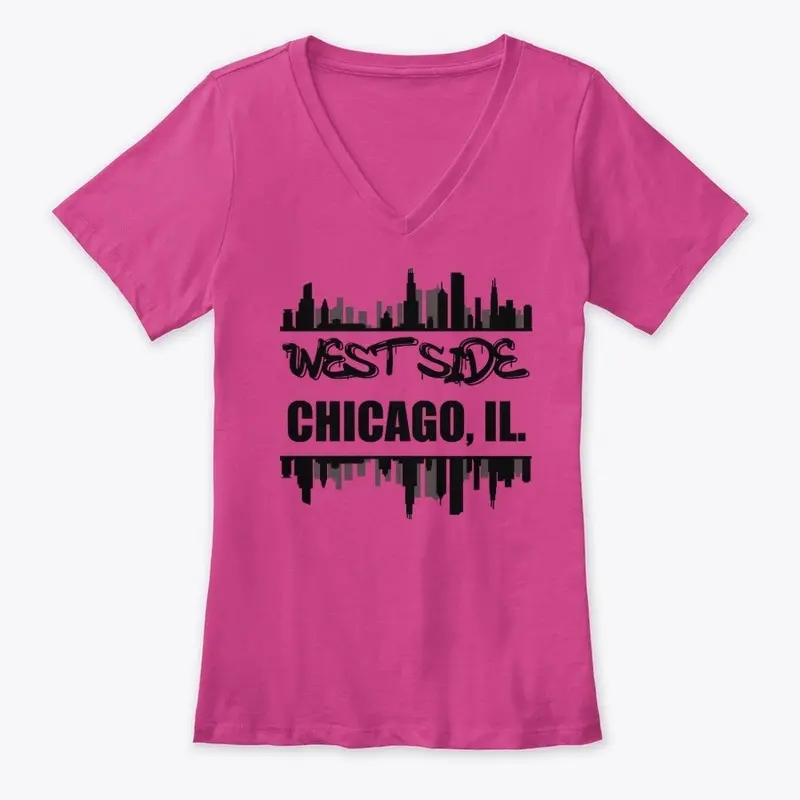 West Side Chicago - Black Print