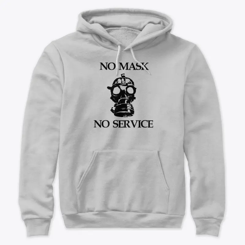 No Mask No Service  - Black Print