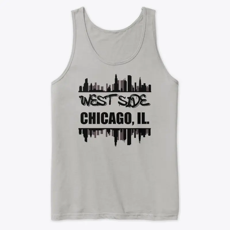 West Side Chicago - Black Print