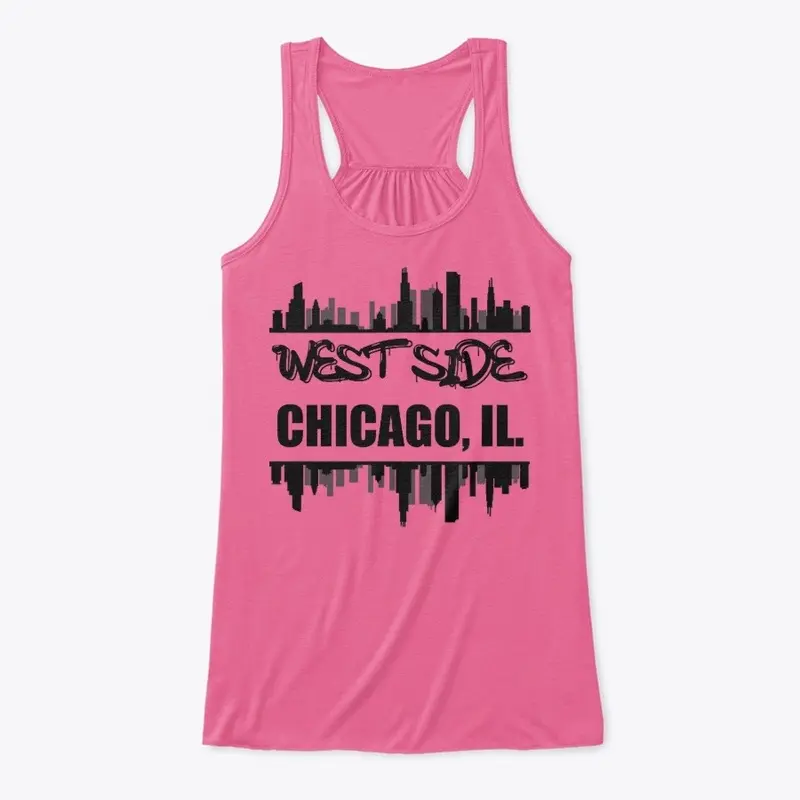 West Side Chicago - Black Print