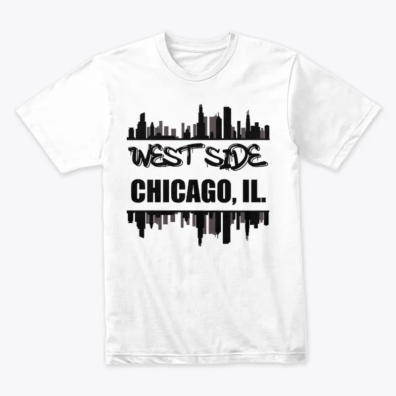 West Side Chicago - Black Print